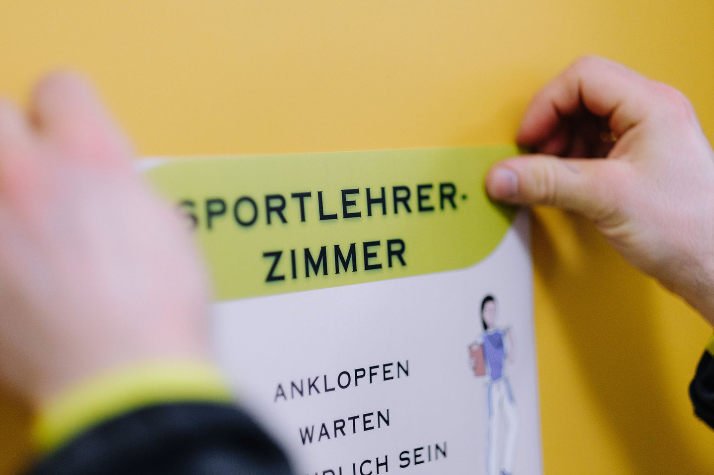 Aufkleber "An alles gedacht?"